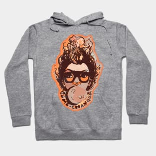 Bubble Gum Pretty Girl Afro Hair Hoodie